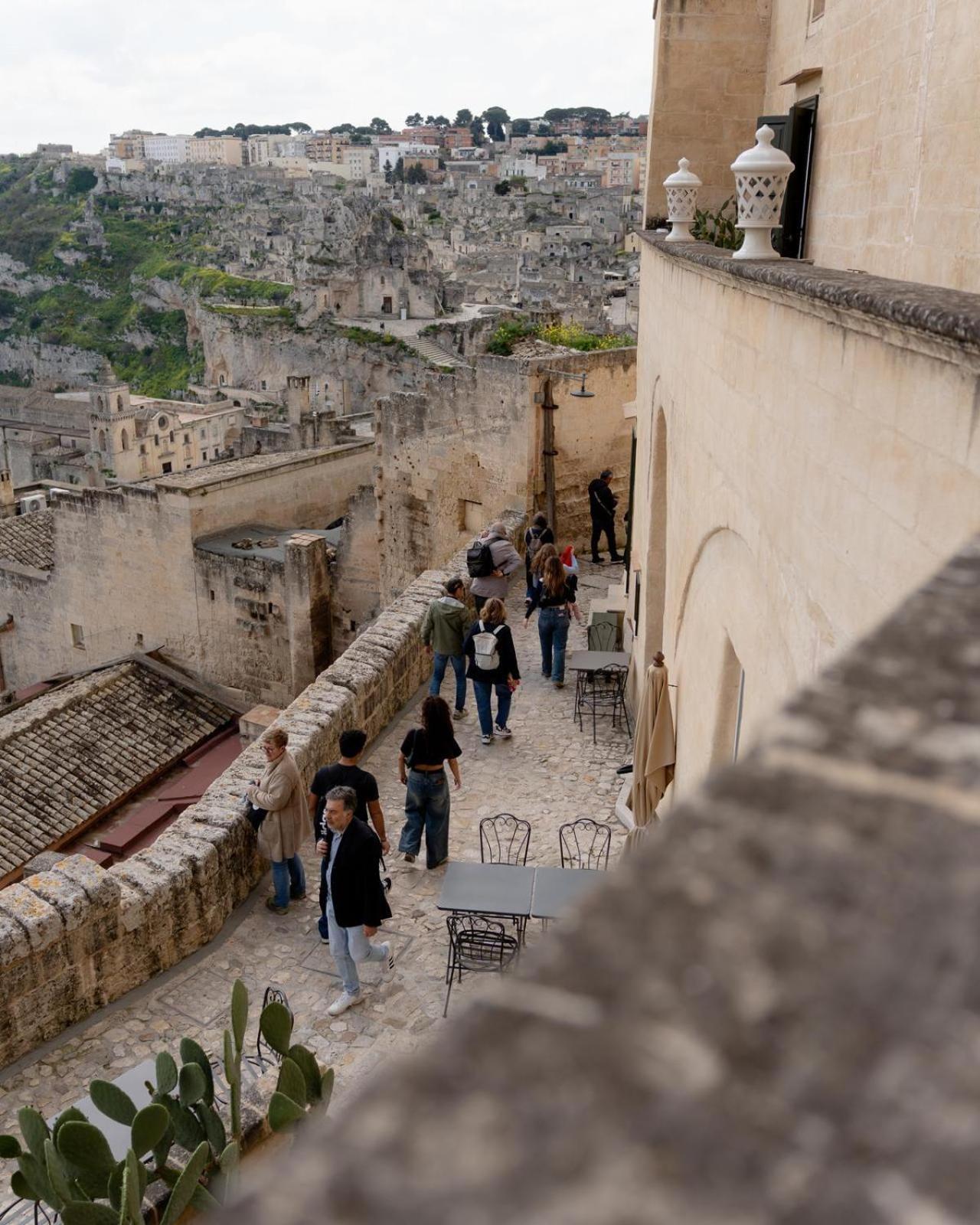 Palazzo Del Duca Hotel & Restaurant ماتيرا المظهر الخارجي الصورة